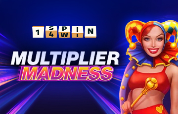 Промо акция Multiplier Madness от 1spin4win завершилась рекордным ростом числа игроков и объема ставок